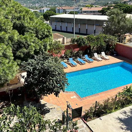 公寓 Antonia 2 Mansarde Acces Piscine Commune Centre 卡尔维