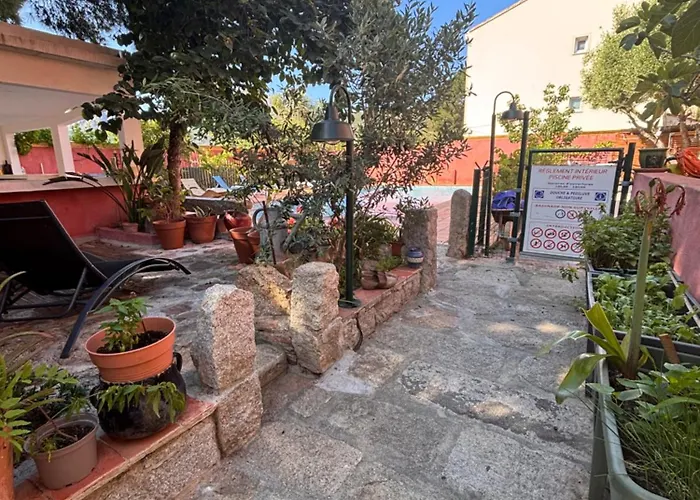 Antonia 2 Mansarde Acces Piscine Commune Centre 卡尔维